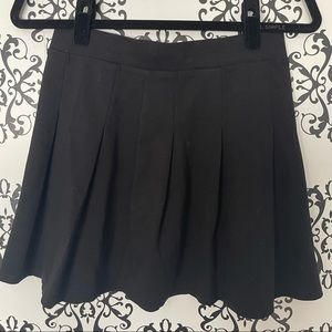 Black Tennis Skirt - Size Small